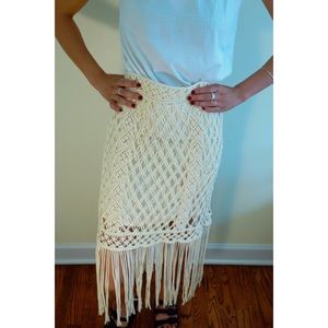 Gorgeous crocheted skirt